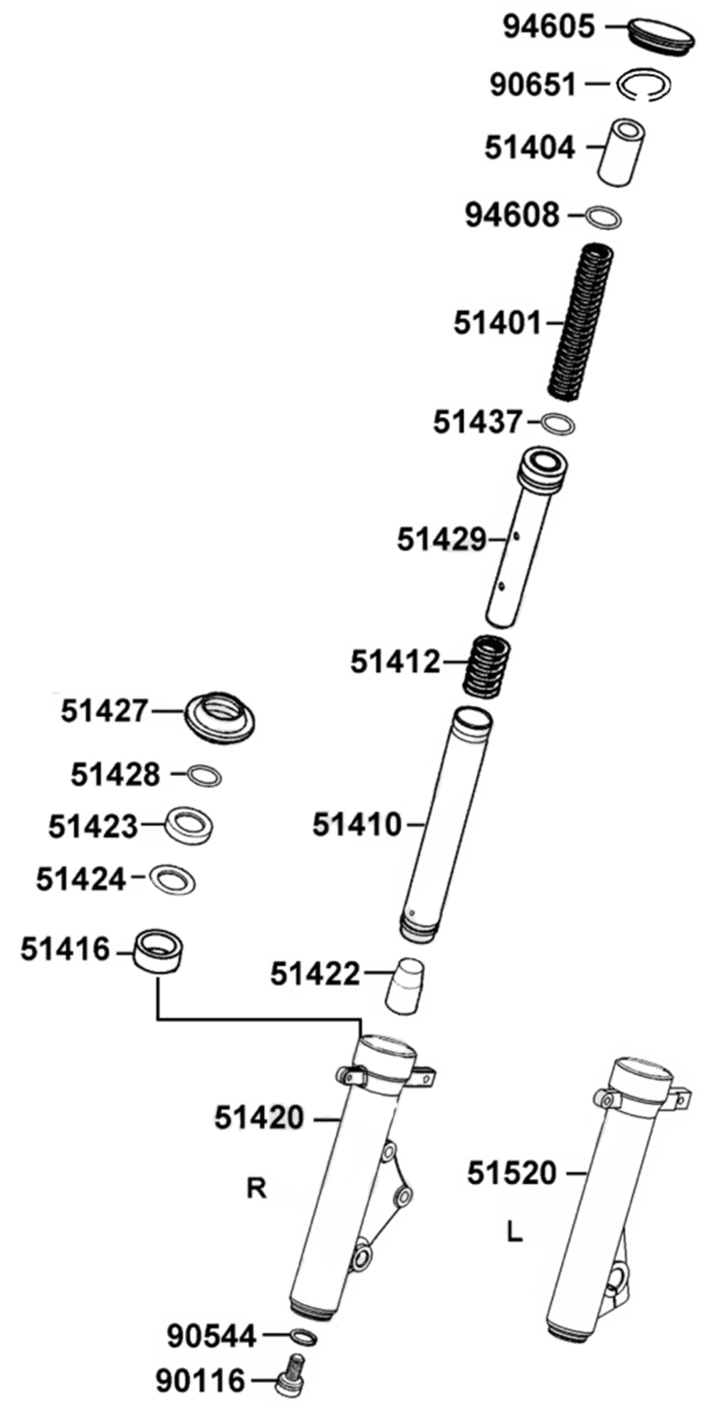 Gabelholm Einzelteile