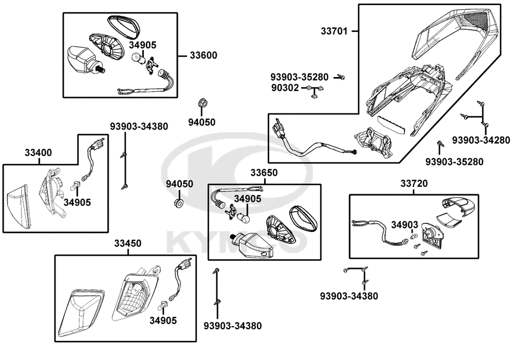 Blinker & Rücklicht hinten