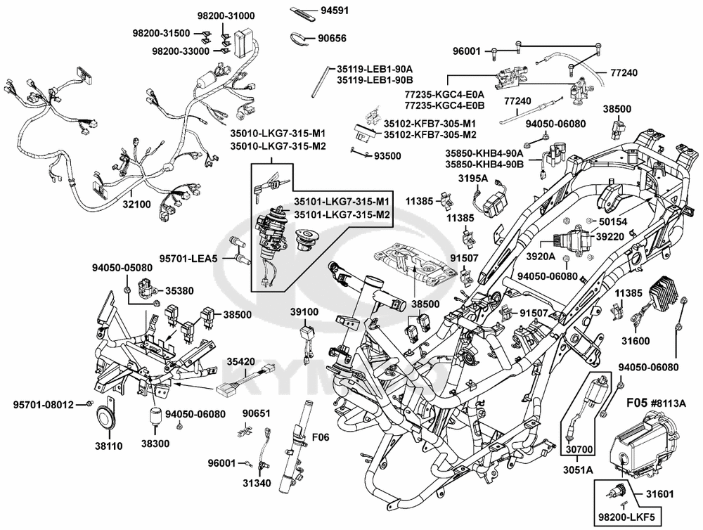 Elektrische Anlage & Schloßsatz