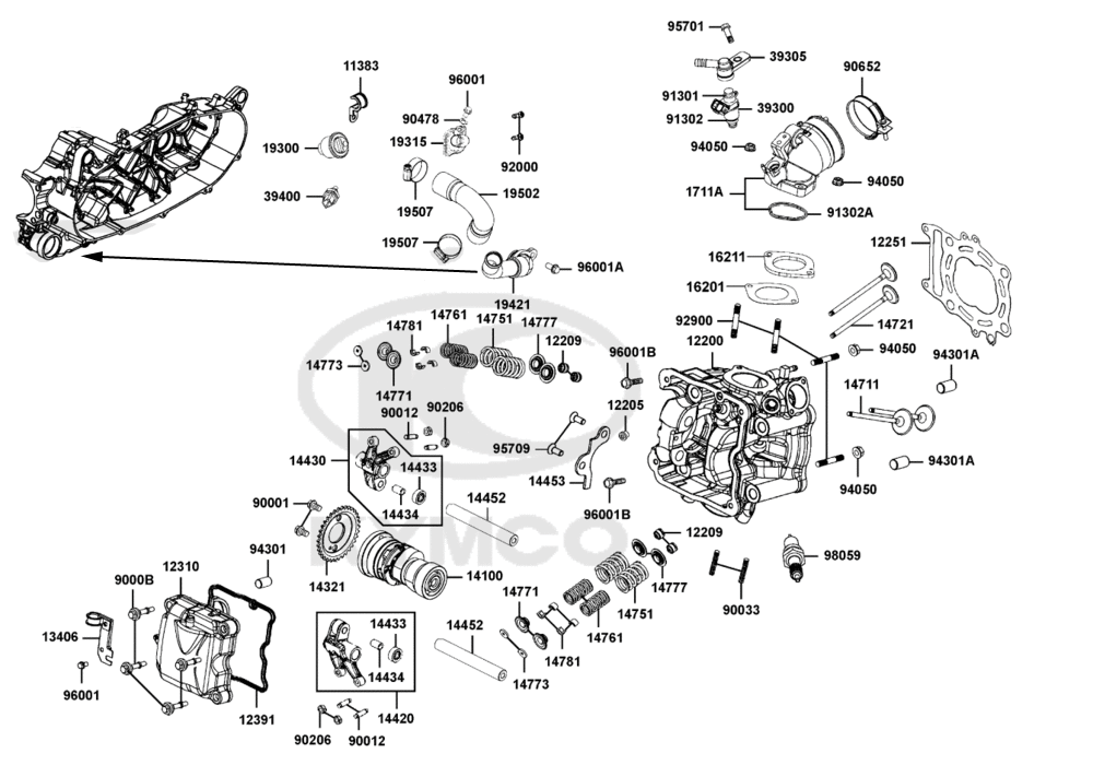 Zylinderkopf & Ventiltrieb
