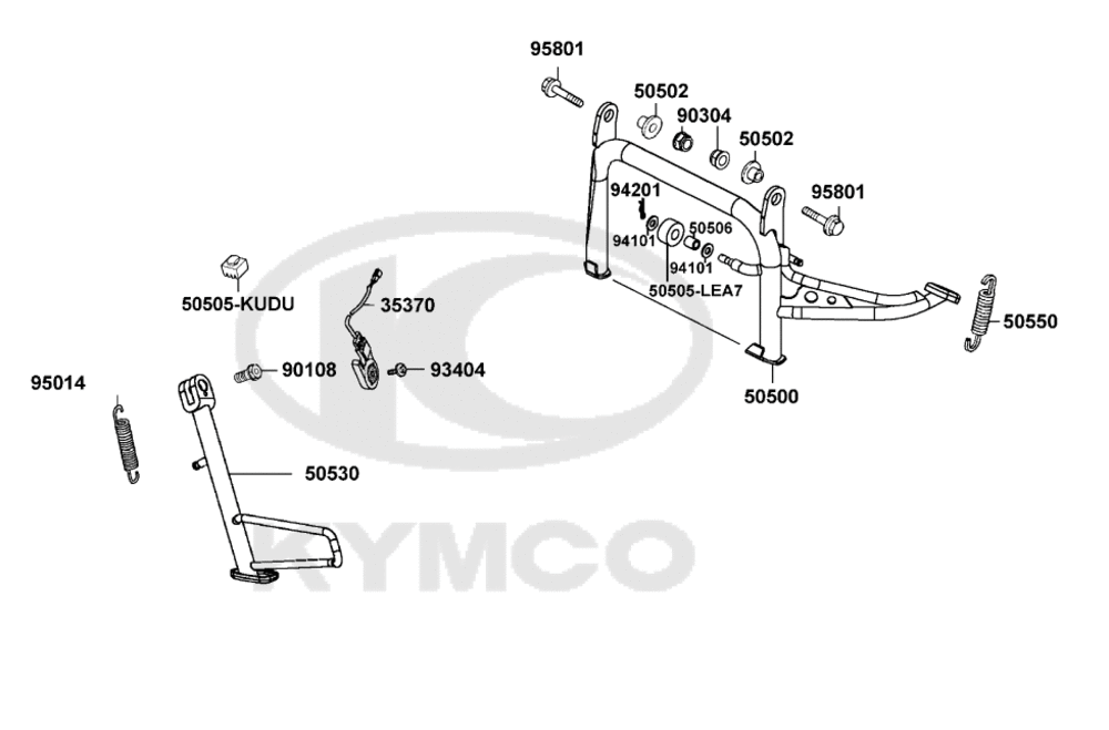 Hauptständer - Seitenständer