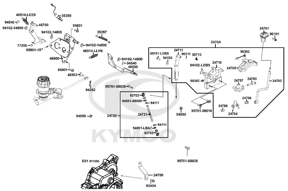 Pedale & Schalthebel