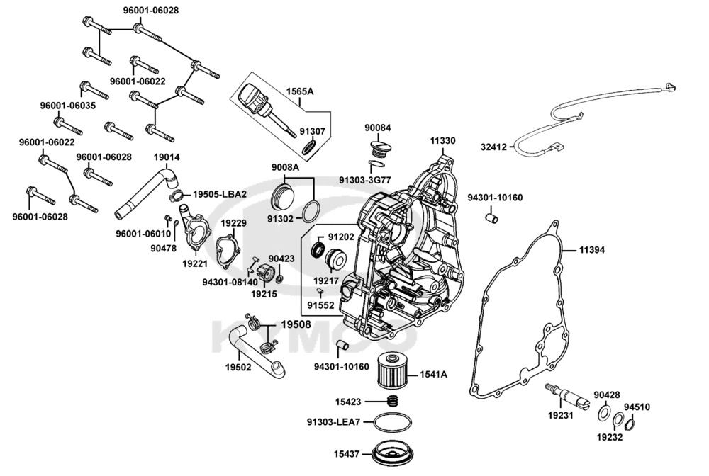 Gehäusedeckel rechts