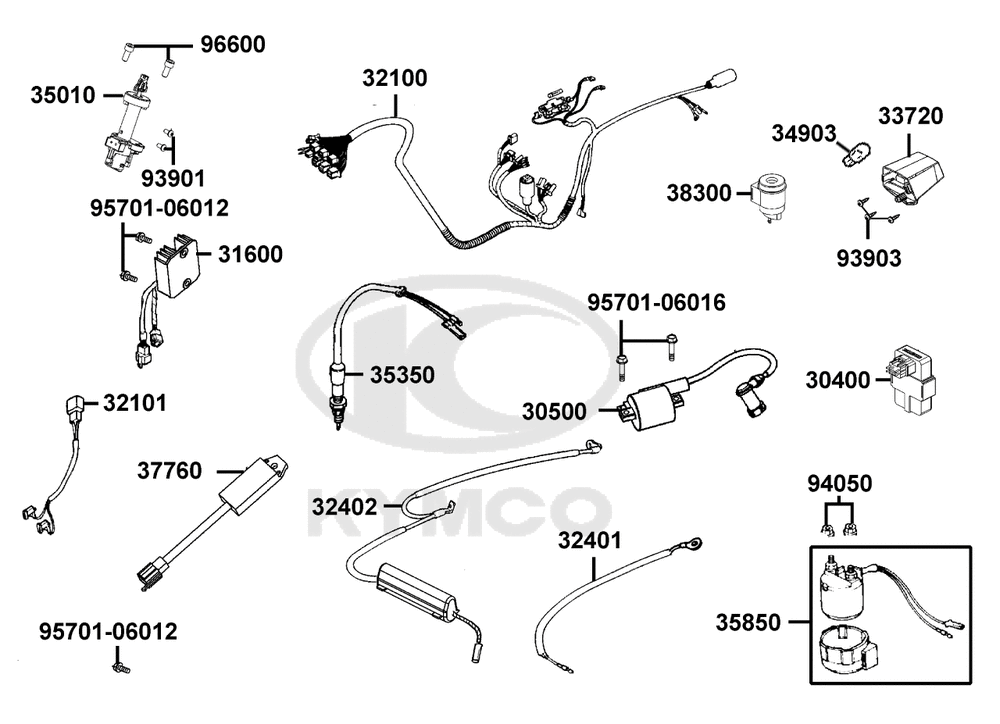 Elektrische Anlage & Schlosssatz
