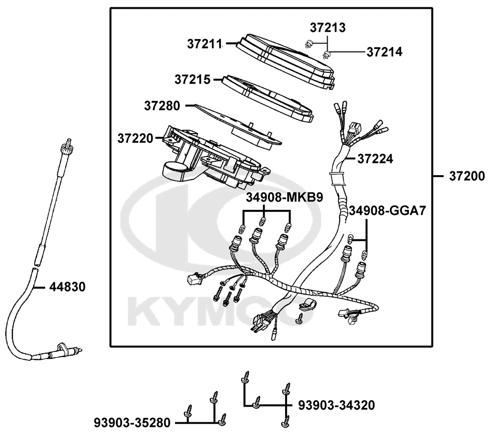 Tachometer & Tachowelle
