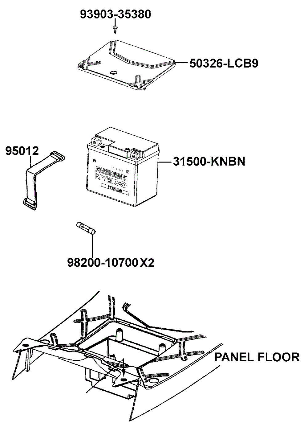 Batterie & Batteriedeckel