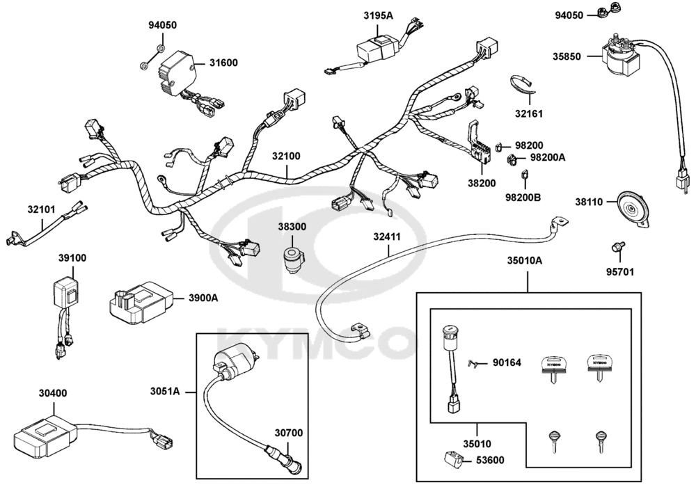 Elektrische Anlage & Schloss kpl