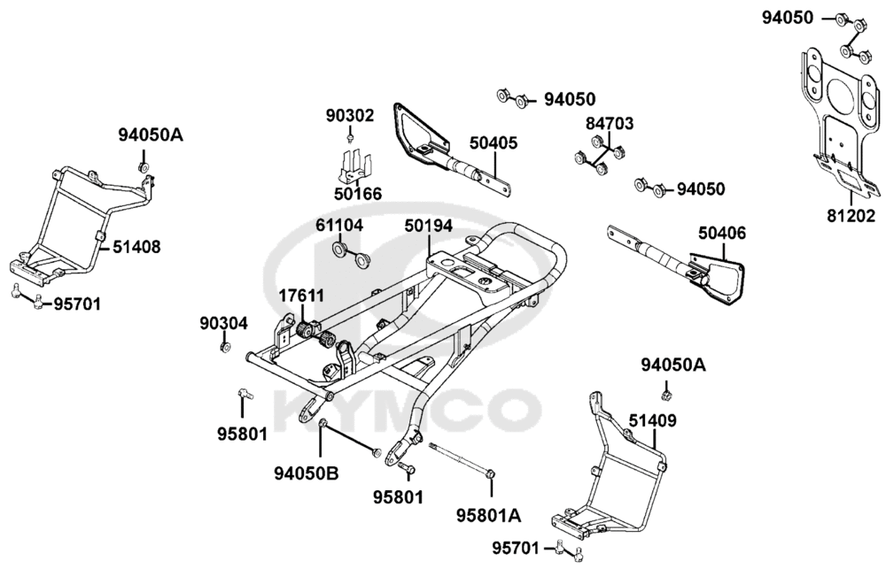 Rahmenheck & Gepäckträger