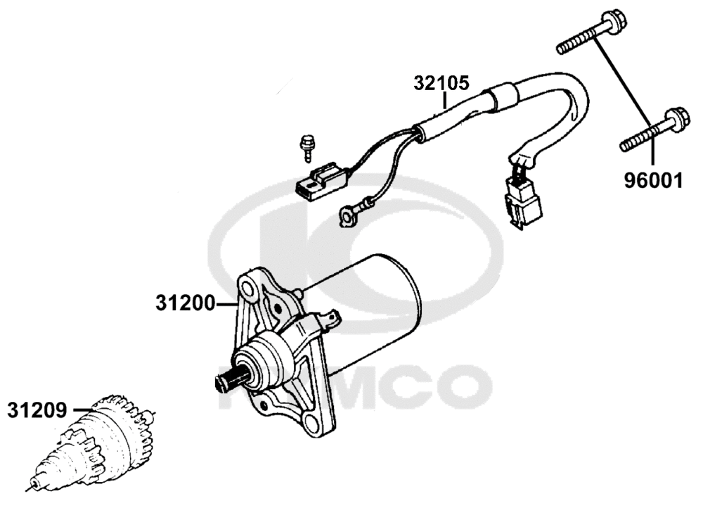 Anlasser - Starterritzel