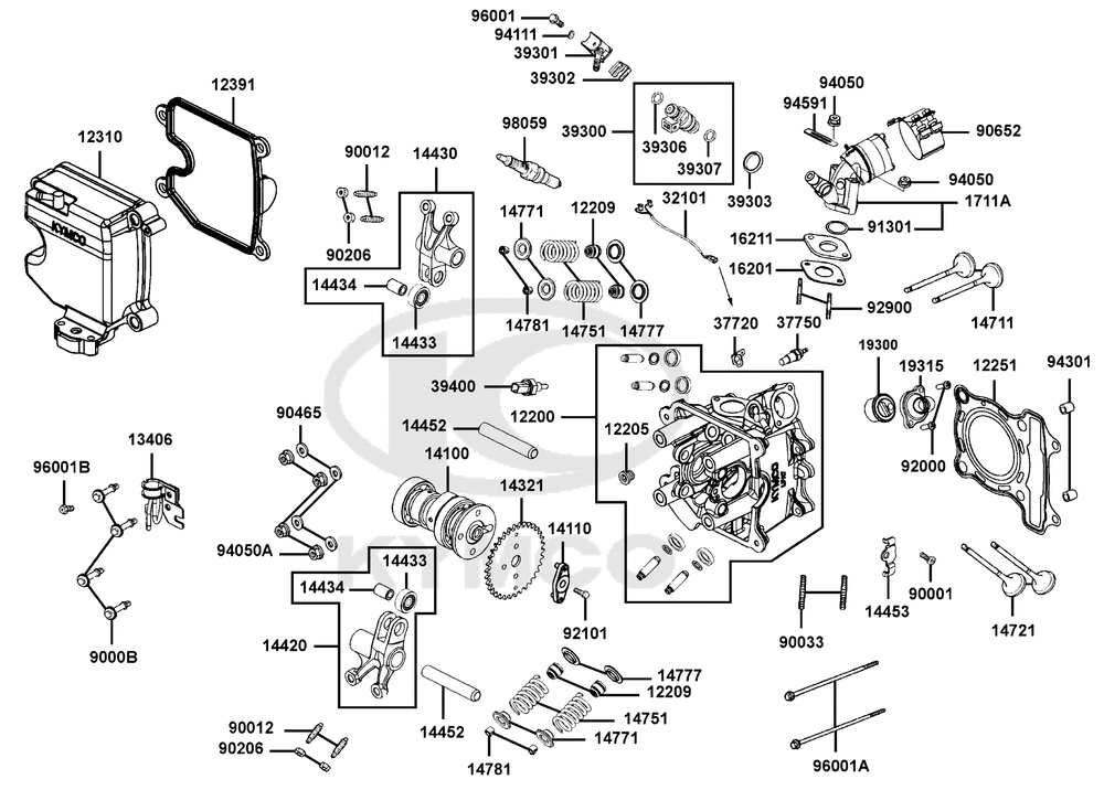 Zylinderkopf & Ventiltrieb