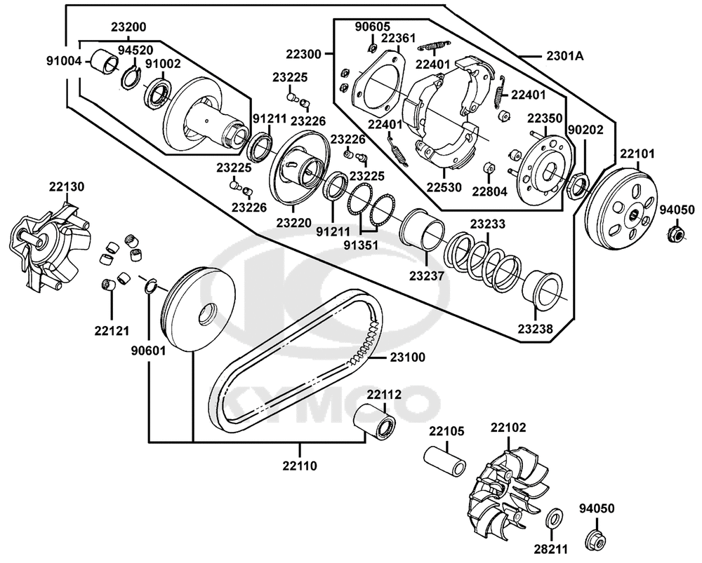 Variomatik ab VIN RFBV21010D3101034