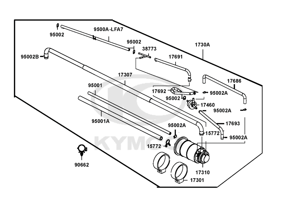 EVAP Kraftstoff-Rückhaltesystem