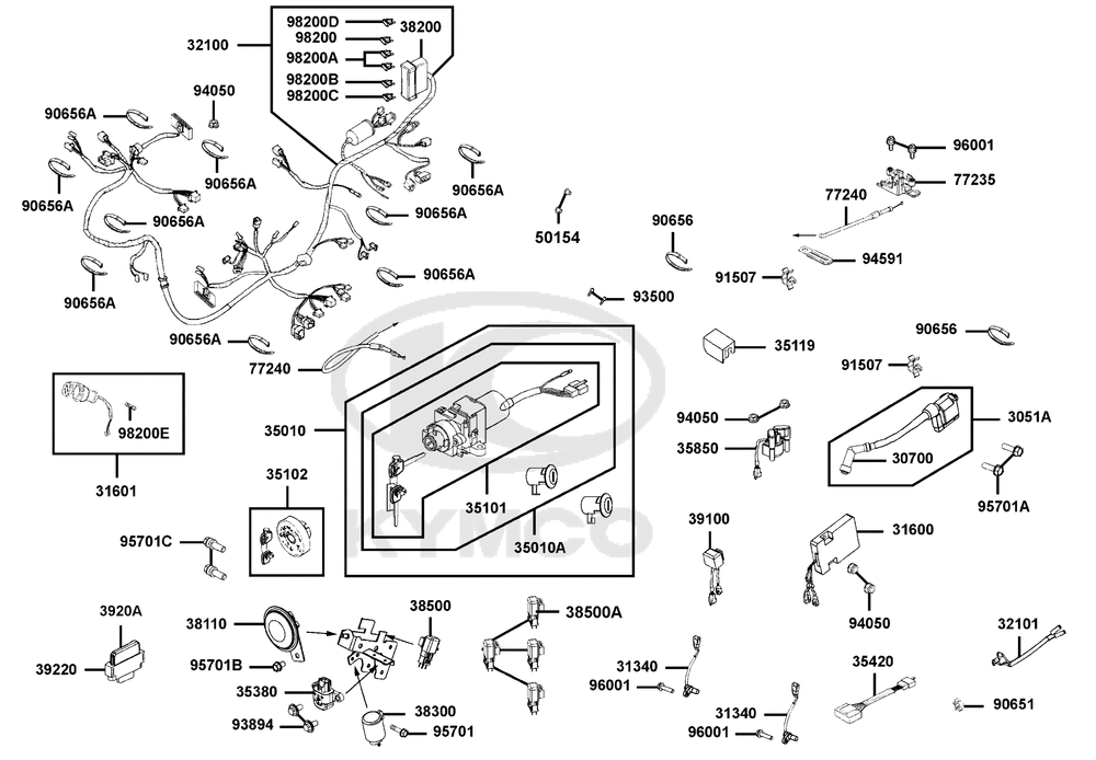 Elektrische Anlage & Schlosssatz