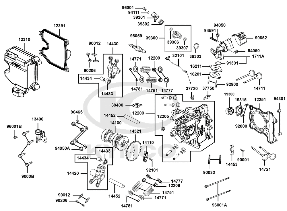 Zylinderkopf & Ventiltrieb