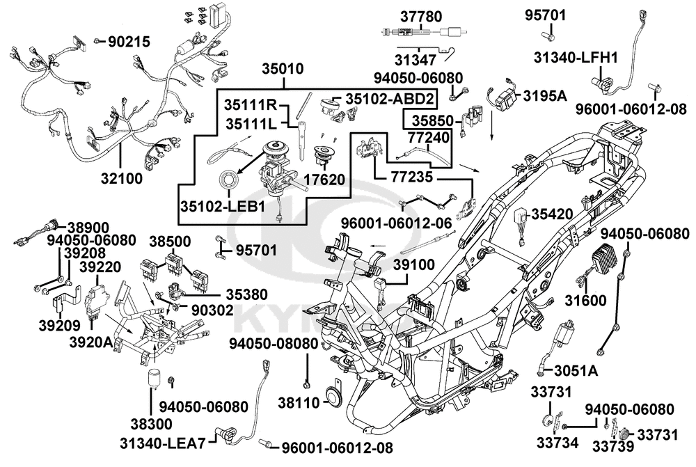 Elektrische Anlage & Schlosssatz