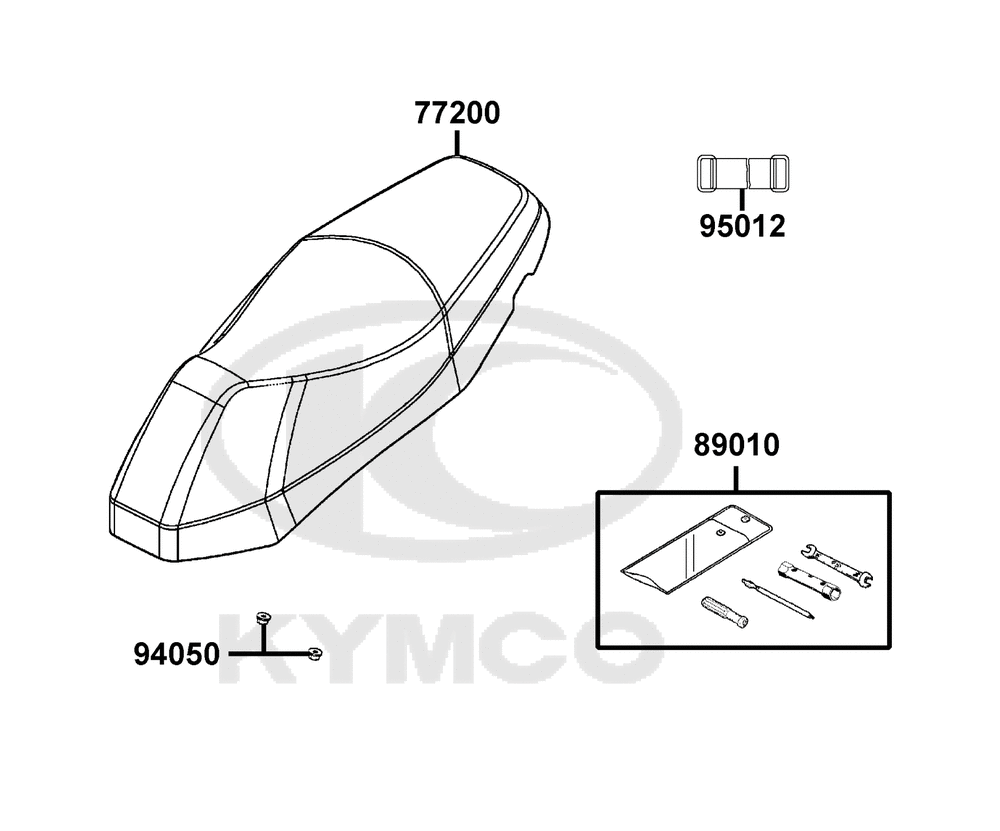 Sitzbank & Bordwerkzeug