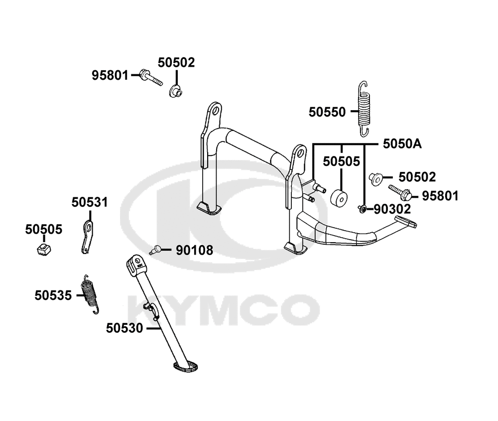 Hauptständer & Seitenständer