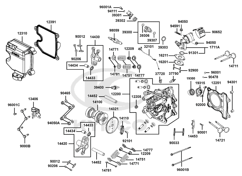 Zylinderkopf & Ventiltrieb