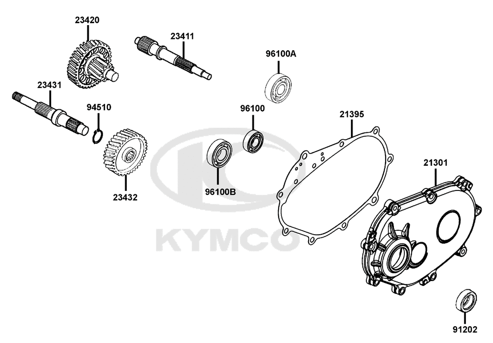 Getriebe & Getriebedeckel