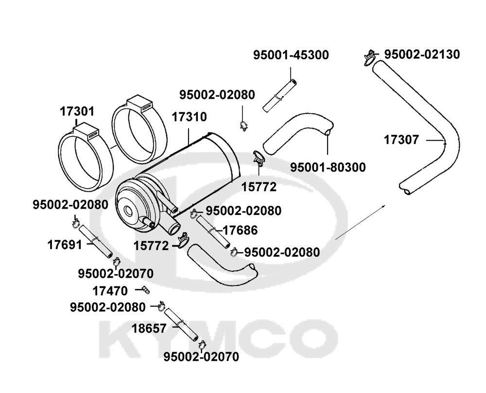 EVAP Kraftstoffdampf-Rückhaltesystem