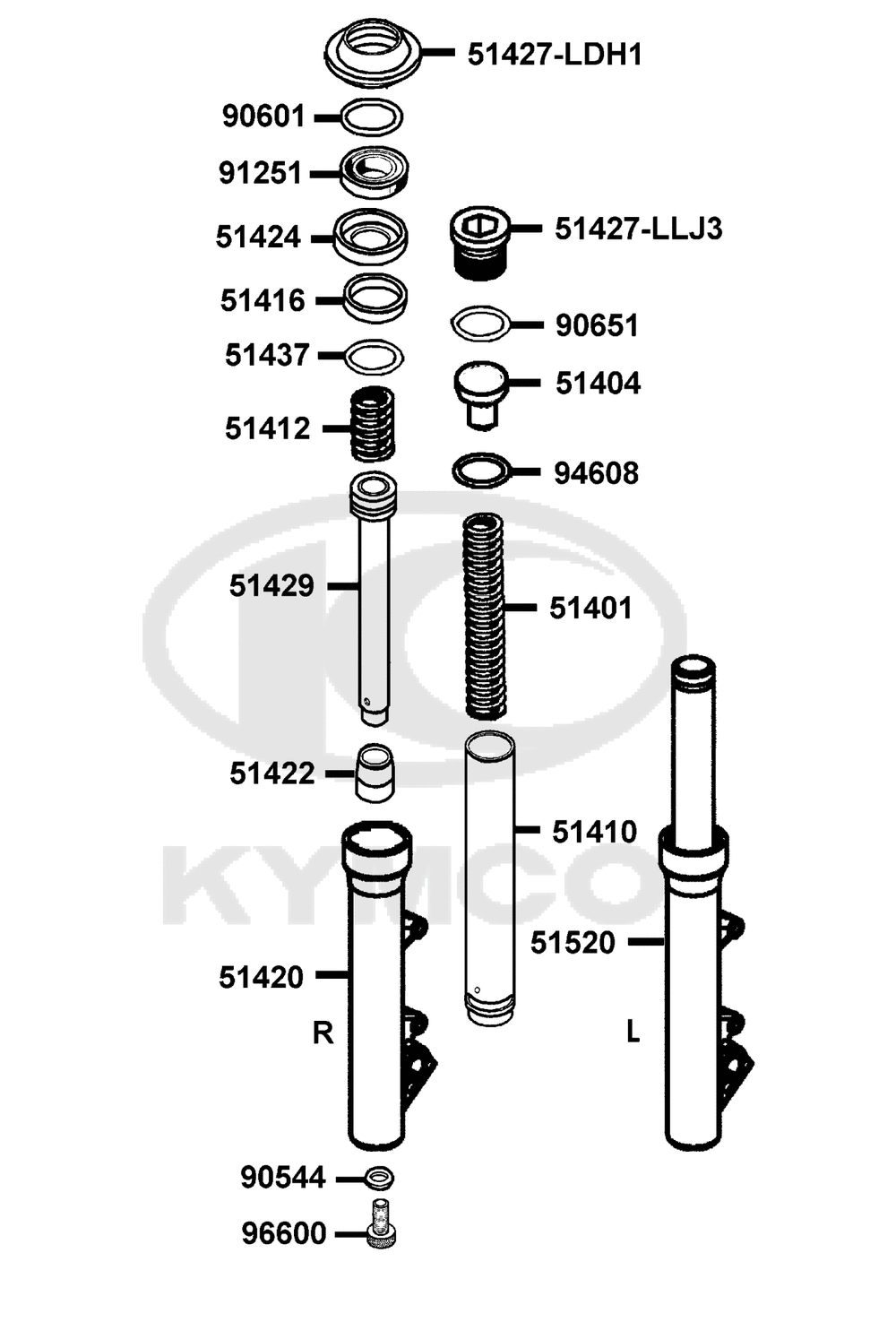Gabelholm Einzelteile
