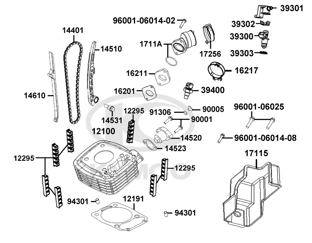 Zylinder & Steuerkette