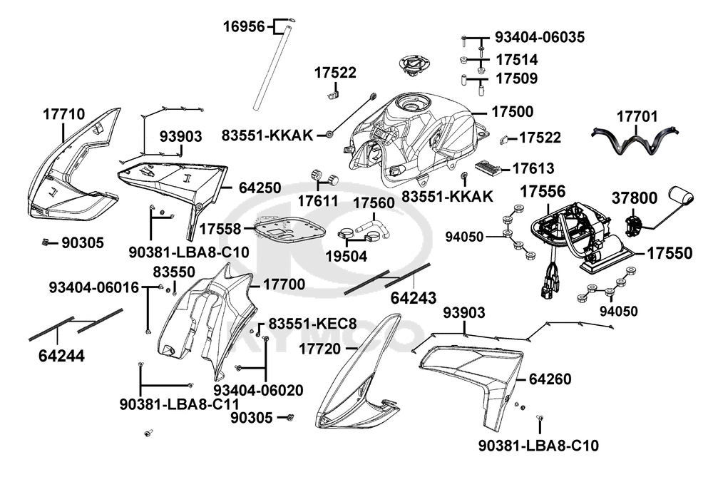 Tank & Verkleidungen