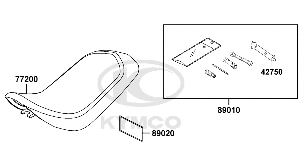 Sitzbank & Bordwerkzeug