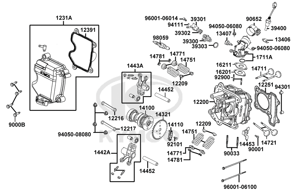 Zylinderkopf & Ventiltrieb