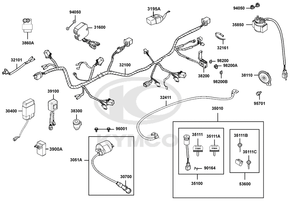 Elektrische Anlage & Schloss kpl