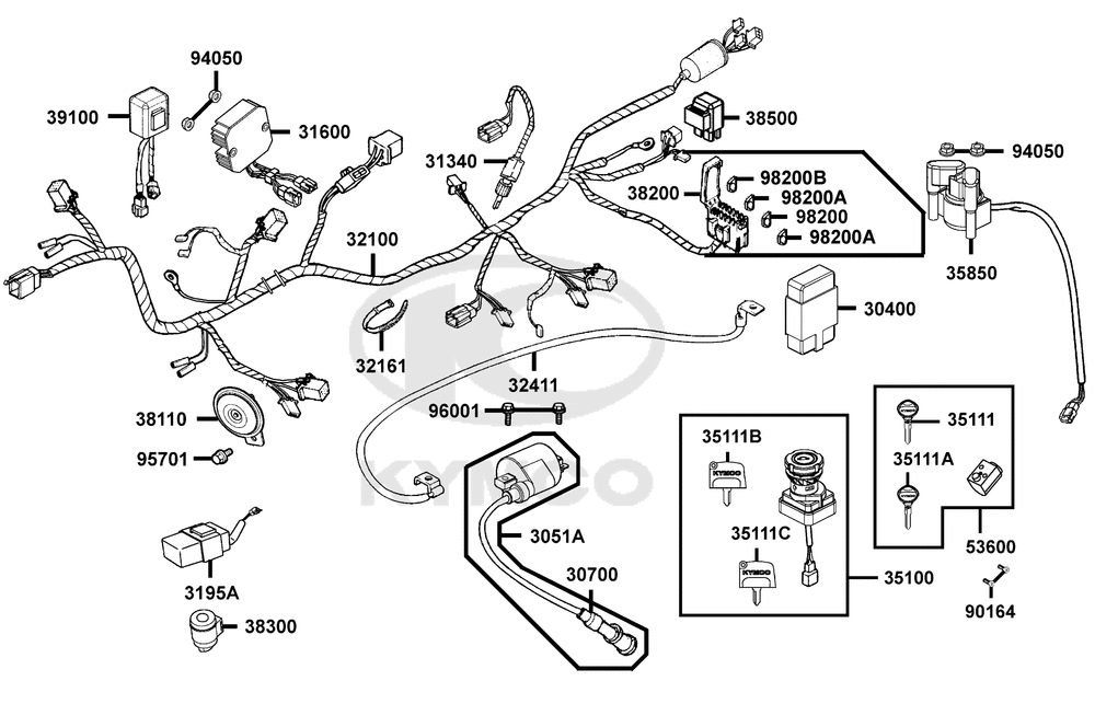 Elektrische Anlage & Schlosssatz