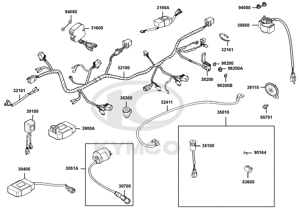 Elektrische Anlage & Schloss kpl.