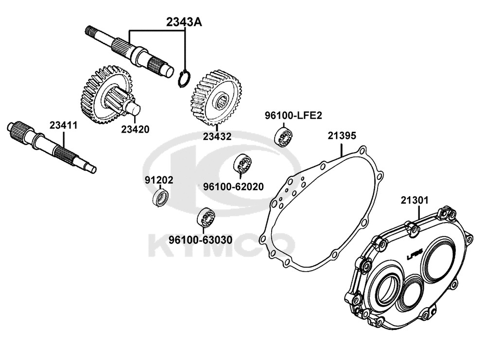 Getriebe & Getriebedeckel