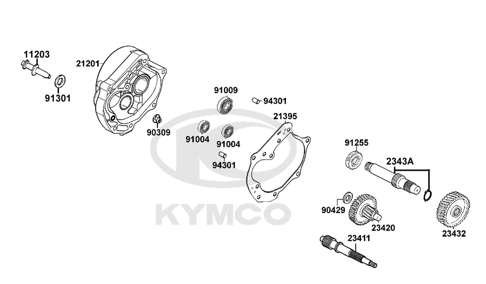 Getriebe & Getriebedeckel