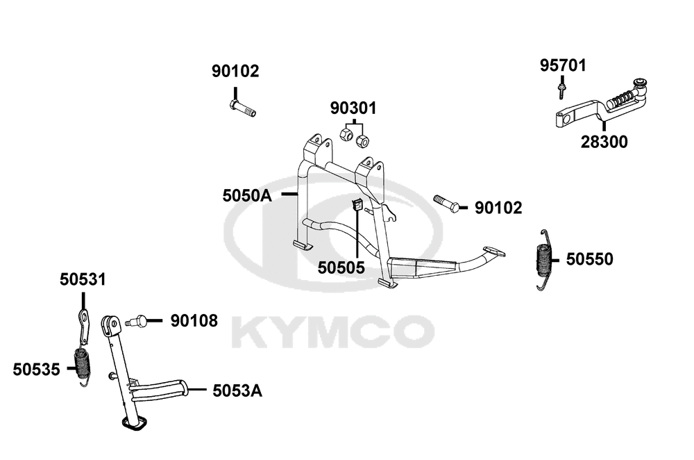 Hauptständer & Seitenständer