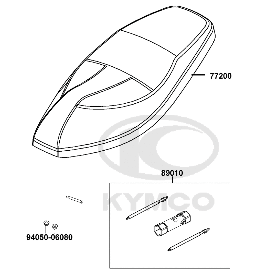 Sitzbank & Bordwerkzeug