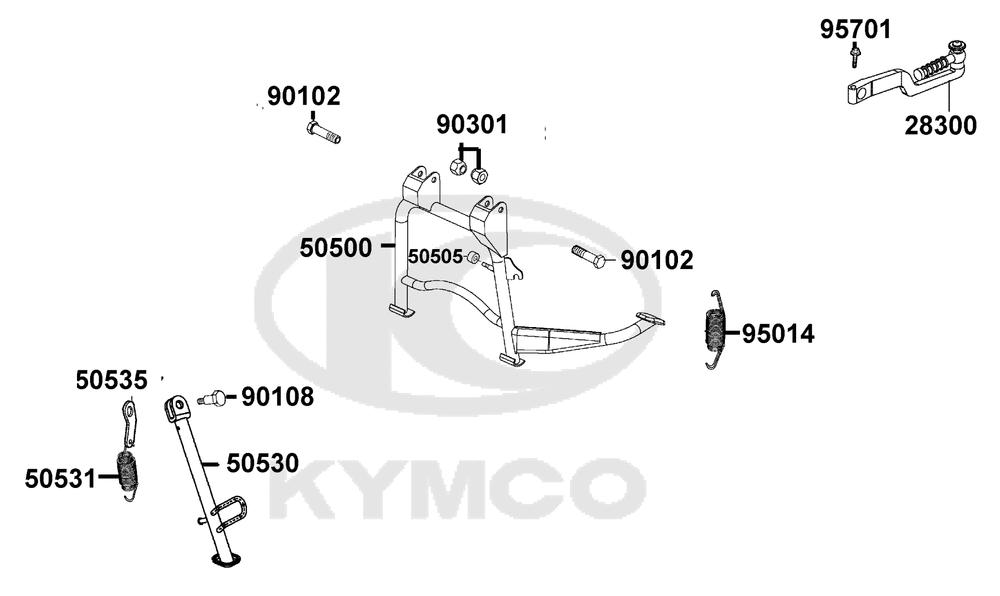 Hauptständer & Seitenständer