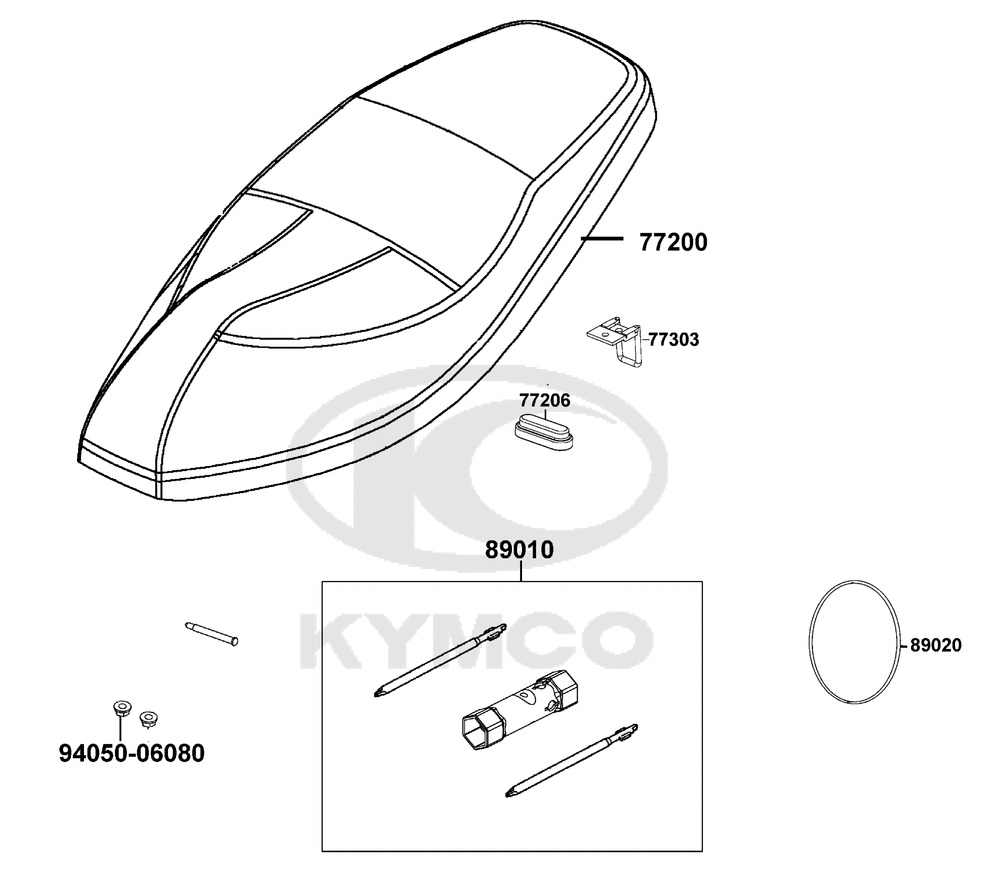 Sitzbank & Bordwerkzeug