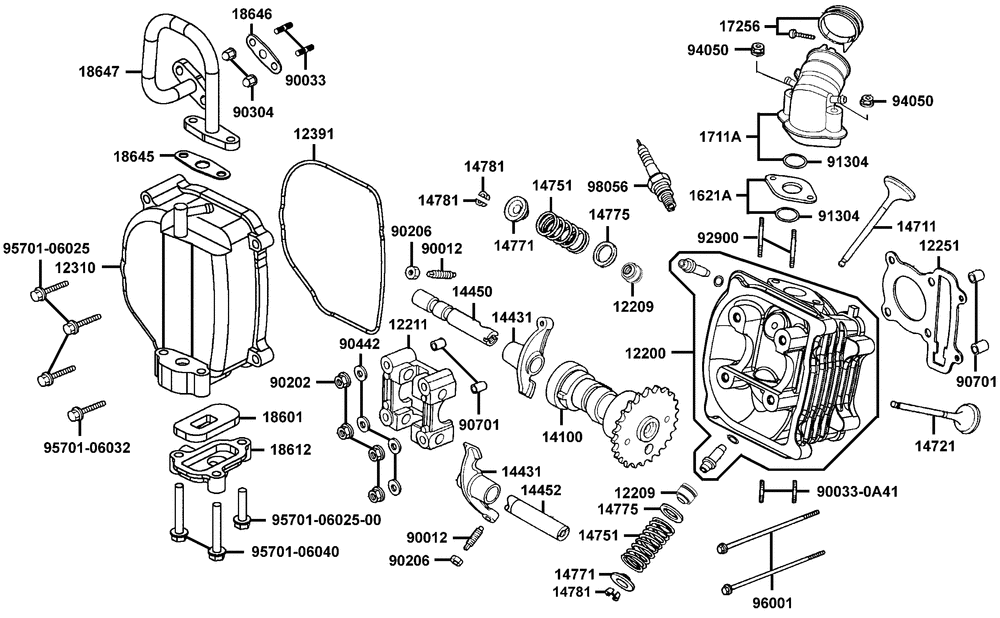 Zylinderkopf & Ventiltrieb