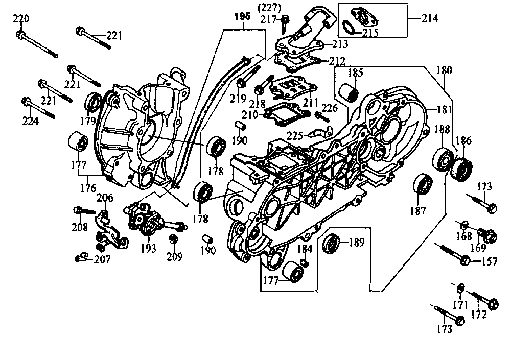 Kurbelwellengehäuse