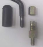 Spiegel rechts m. Spiegeladapter schwarz/schwarz