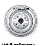 Felge Stahl vorne grau nicht gelocht