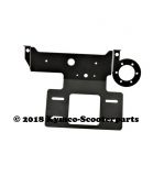 Halter f. Kennzeichen, Steckdose und NSL