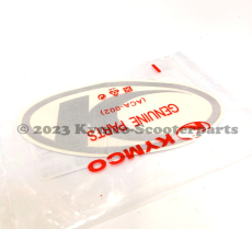 Emblem (K) Logo 60mm Silber - Grand Dink 50-250/ Super 9 AC/LC