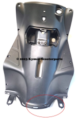 Frontverkleidung schwarz - Beschädigt - Agility City 50/125