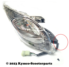 Scheinwerfer - Beschädigt -links komplett MXU 50 bis MXU 300