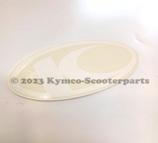 Emblem(K)Logo 60mm silber - Super 9 AC 50 Sports