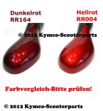 Spiegel li. m.Fuß dunkelrot Mod.98