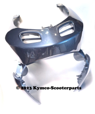 Verkleidung vorne unten blaugrau Dink 125