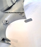 Lenkerverkleidung vorne silbergrau-met. Movie S125i